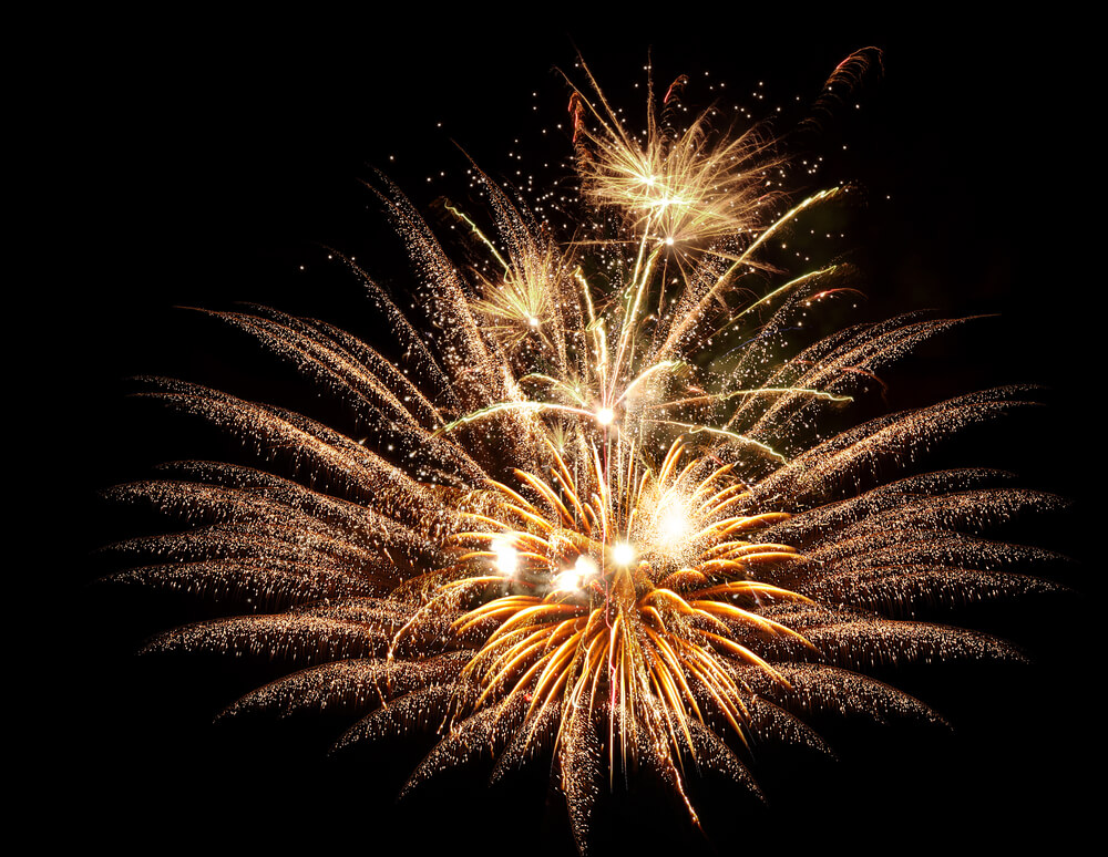 Vatromet brokatnog efekta