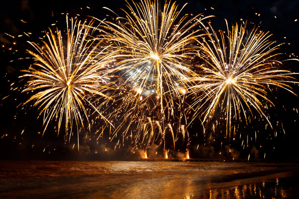 Vatromet brokatnog efekta