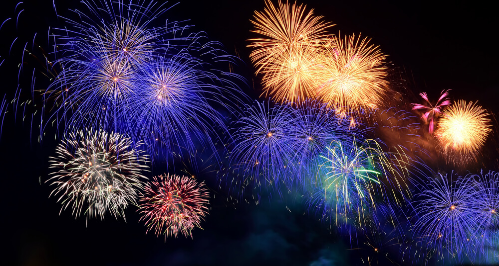 Vatromet hrizantema efekta