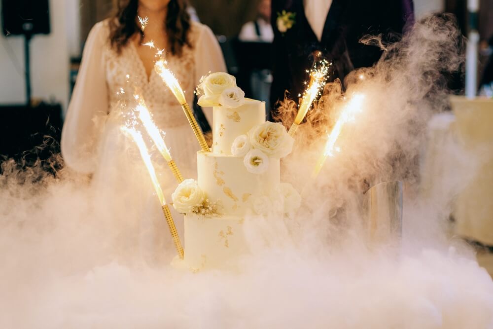 Vatromet za svadbene torte