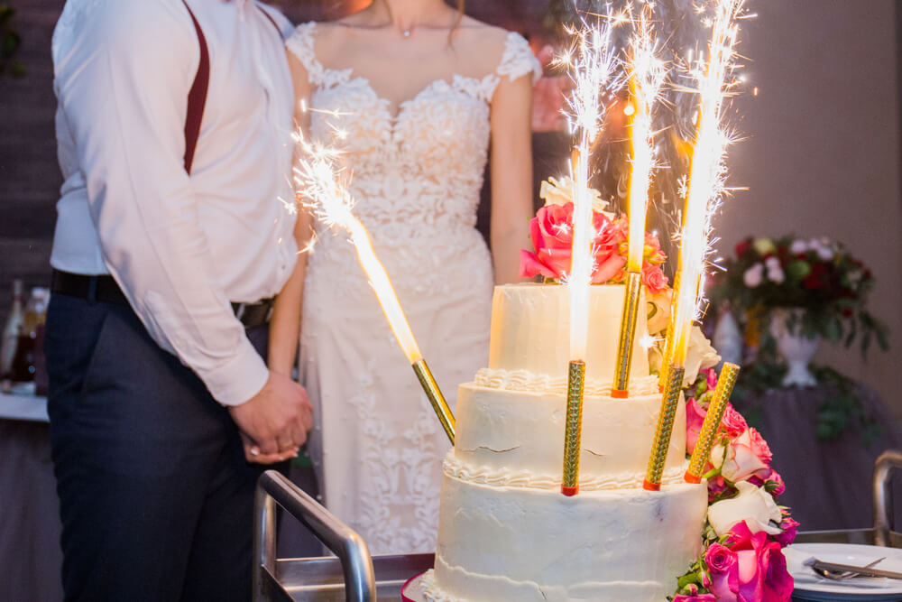 Vatromet za svadbene torte 