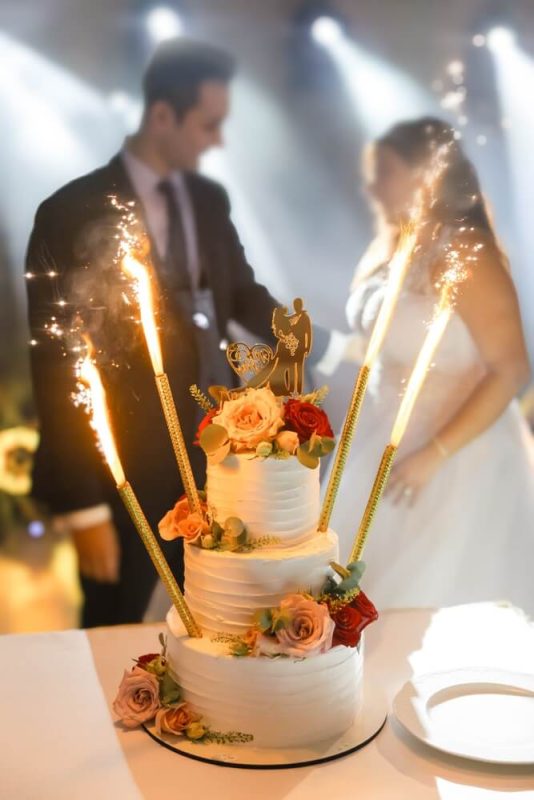 Vatromet za svadbene torte 