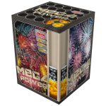 MEGA POWER BOX – VATROMET 25 PUCNJEVA NOVO Orion kalibar 50 mm